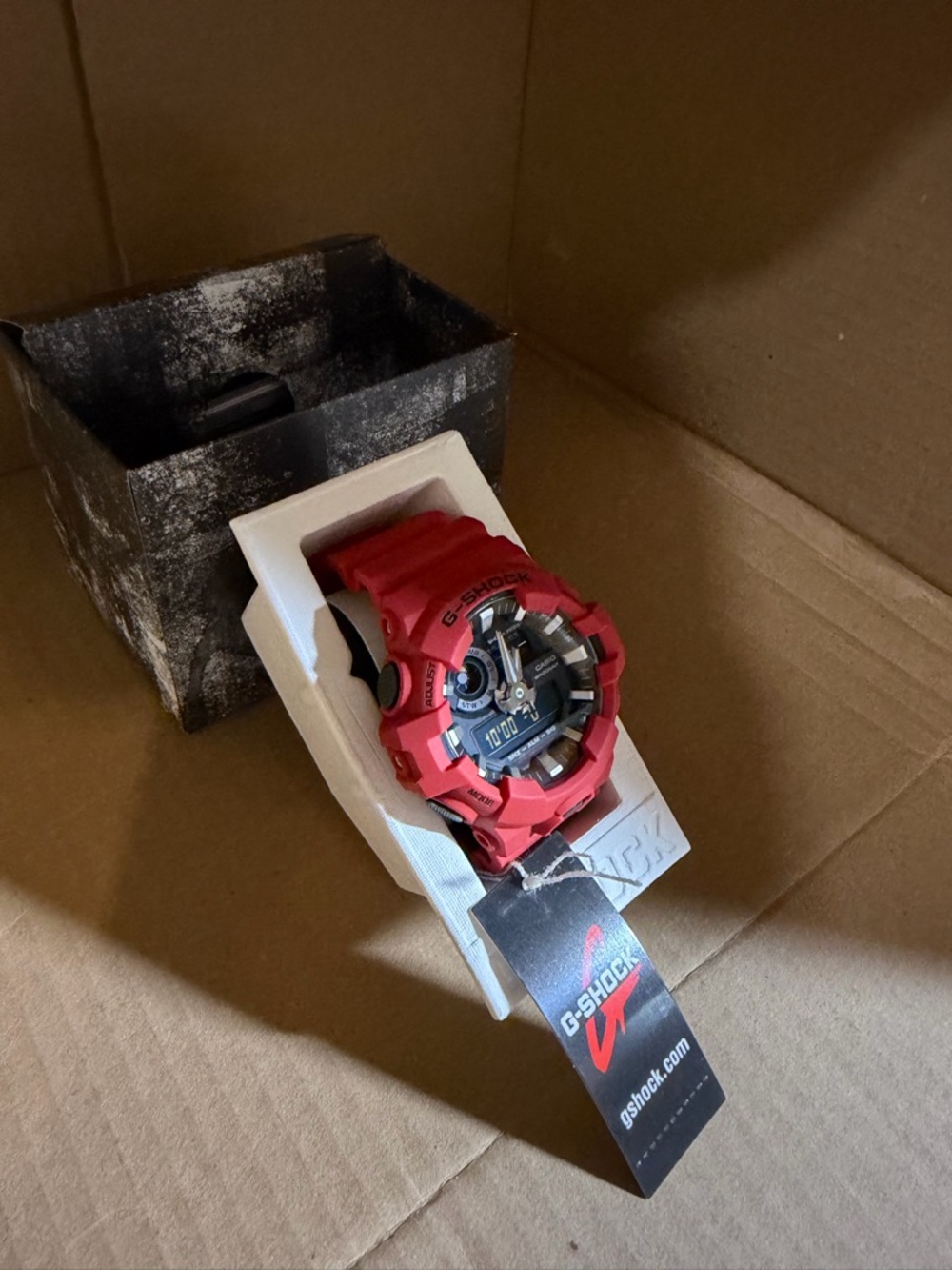 G-Shock Red Men’s Analog-Digital Sport Watch